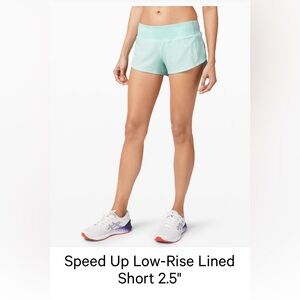 Speed Up Low-Rise Lined Short 2.5"